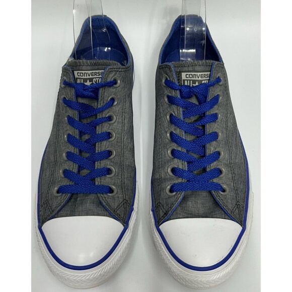 Converse Chuck Taylor All Star OX Mens Sz 9 Grey Shoes Sneakers Streetwear *EUC - Picture 4 of 9